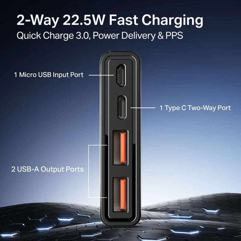 boAt EnergyShroom PB300 10000 mAh Power Bank - Rivantrends accessories