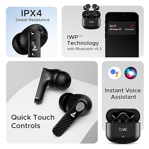 boAt Airdopes Primo True Wireless Earbuds-  Rivantrends accessories