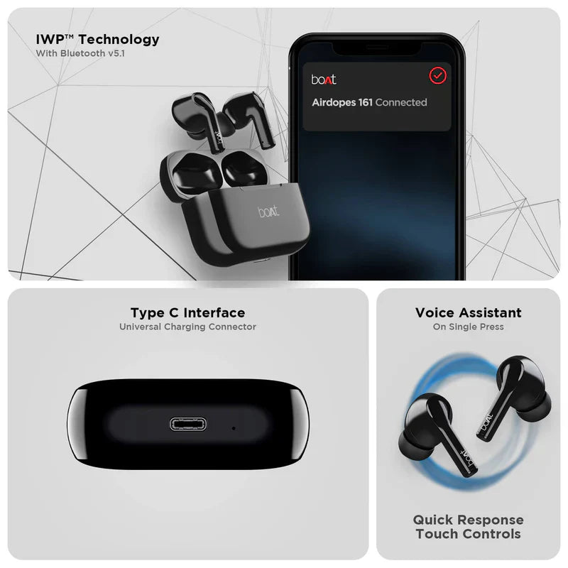 boAt Airdopes 131 | True Wireless Bluetooth Earbuds - Rivantrends accessories