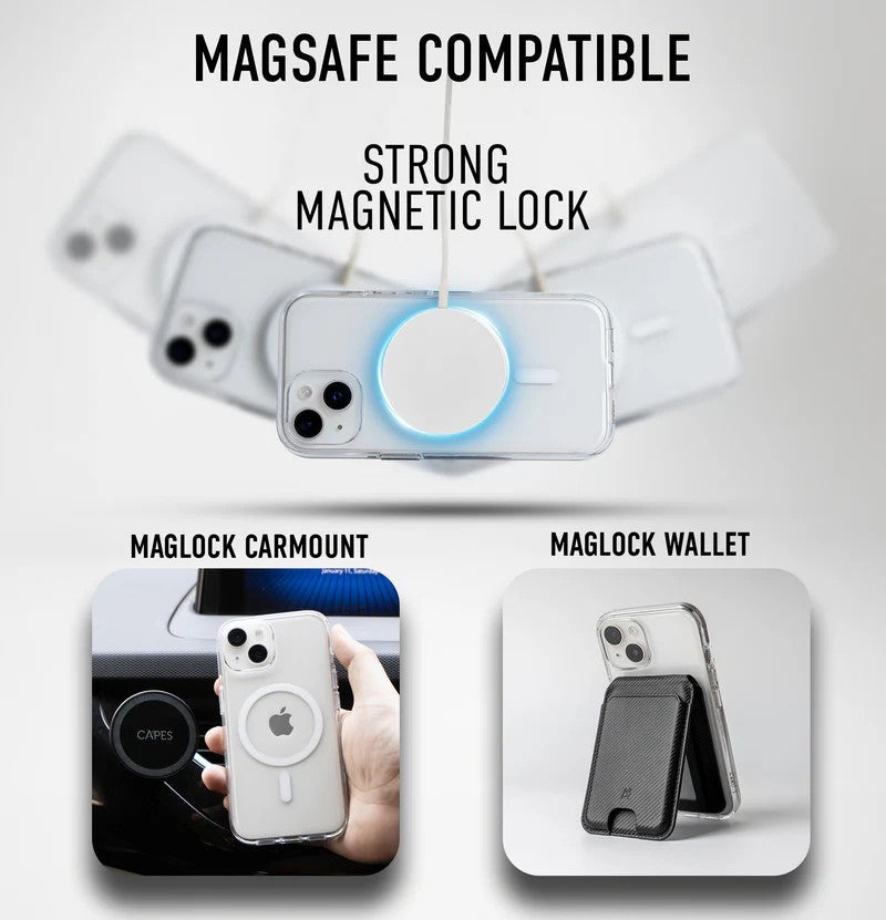 ClearArmour MagSafe Compatible Clear Case for iPhone 17 pro