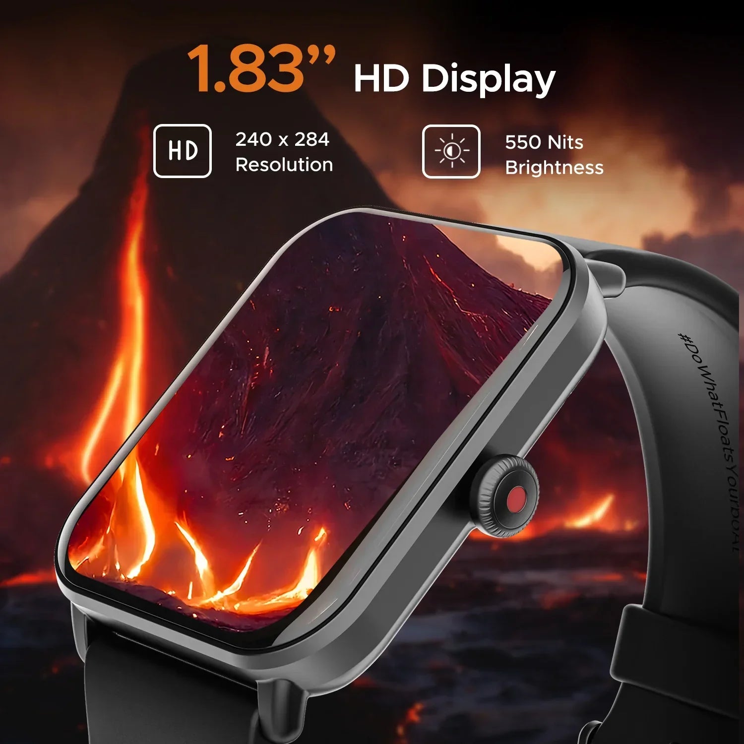 boAt Wave Fury Bluetooth Calling Smartwatch - Rivantrends accessories