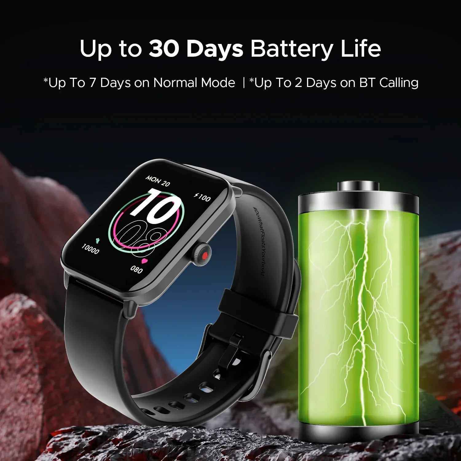 boAt Wave Fury Bluetooth Calling Smartwatch - Rivantrends accessories