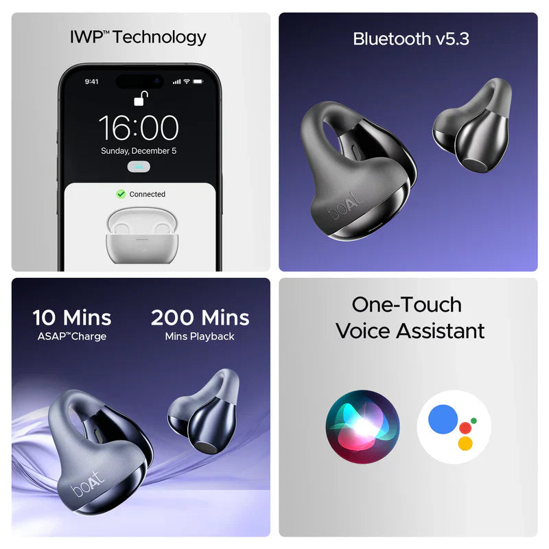 boAt Airdopes Loop | Premium Wireless Bluetooth Earbuds - Rivantrends accessories