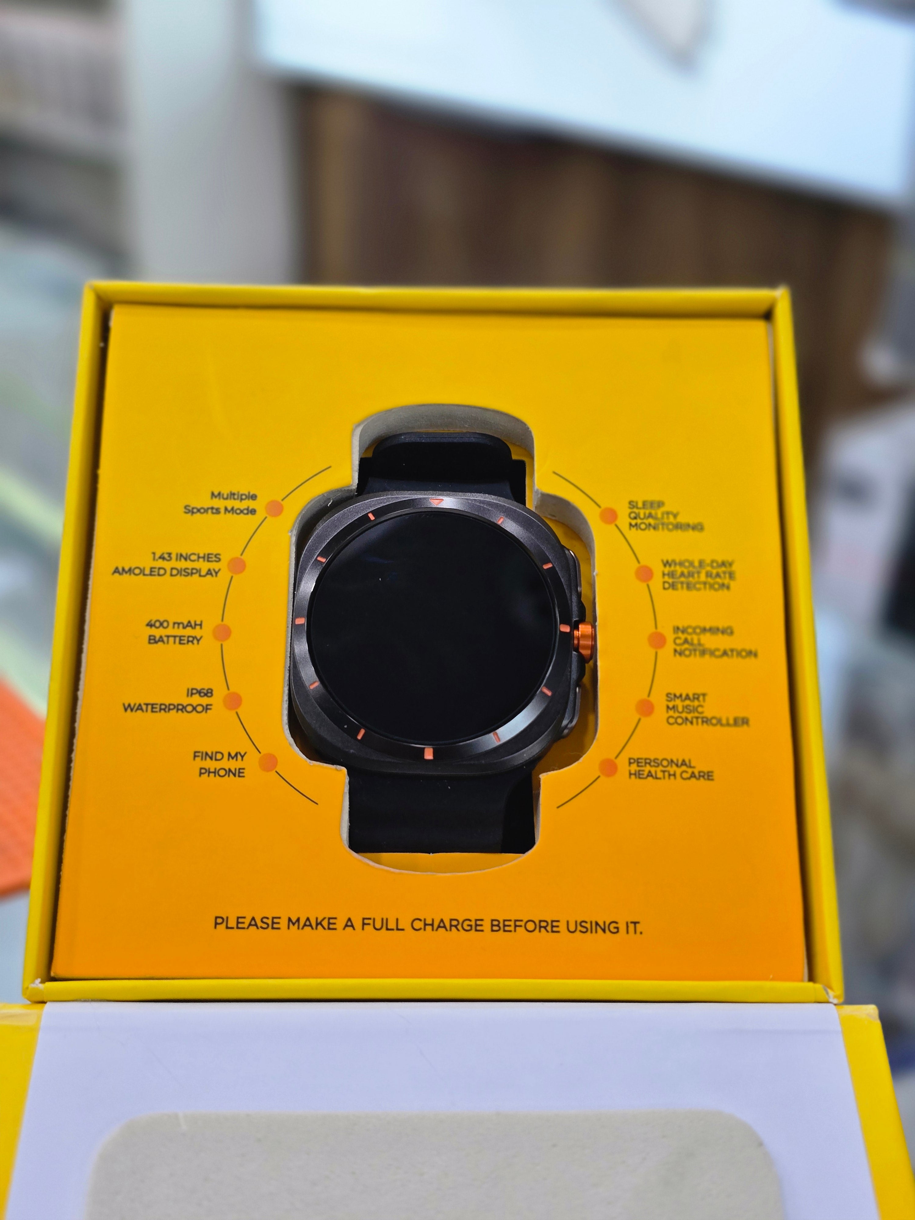 JC Sprint Smartwatch | Bluetooth Smart Watch- Rivantrends accessories