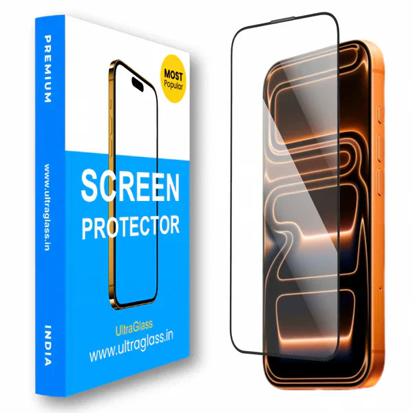UltraGlass Premium Tempered Glass for iPhone (Buy 1 Get 1 Free)