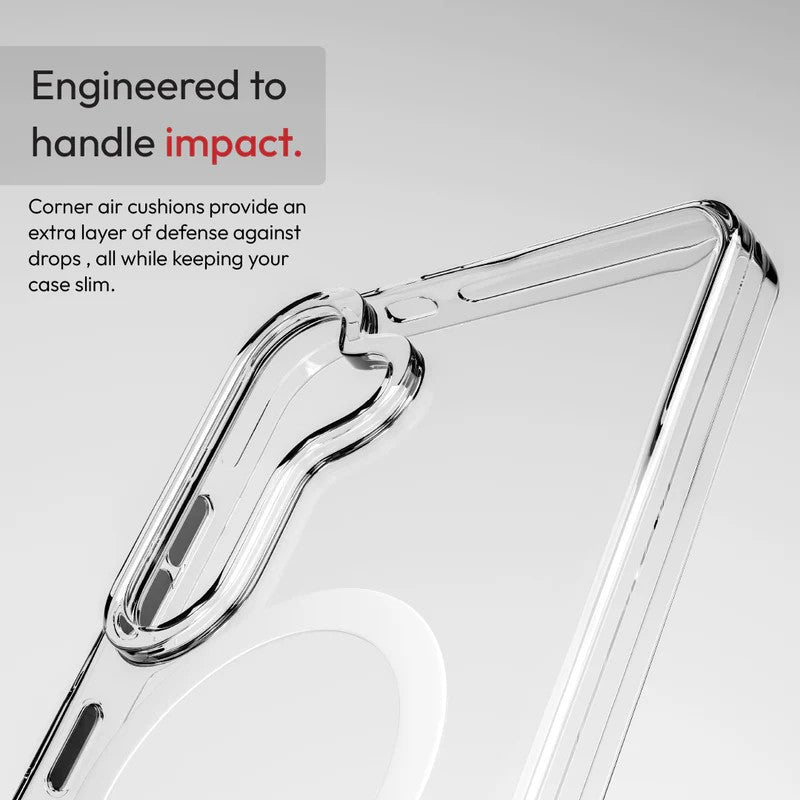 Samsung Galaxy S25 Plus Clear Armour MagSafe Case  | by Rivantrends accessories
