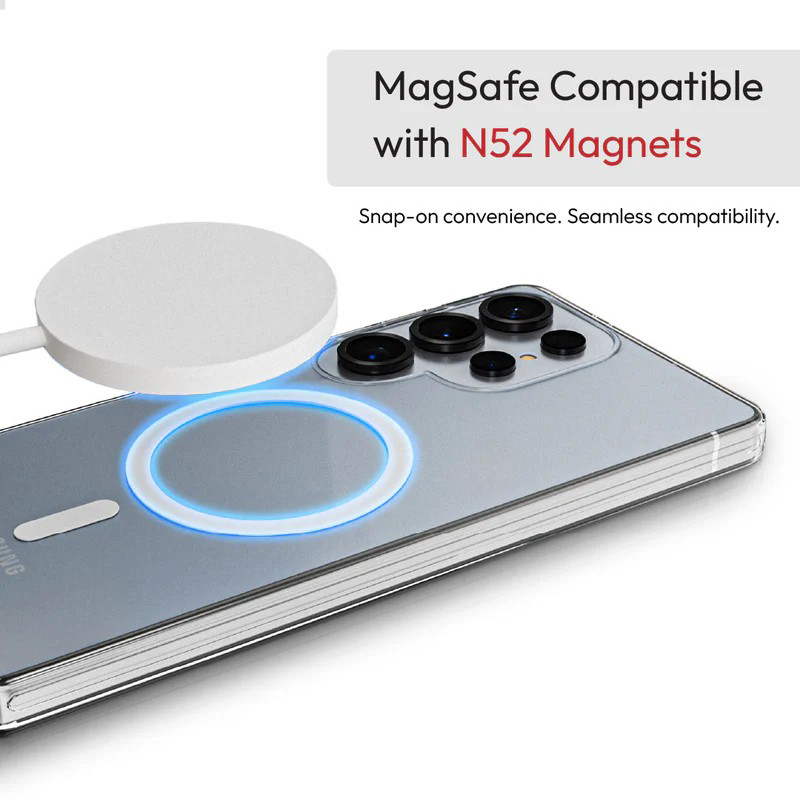 Samsung Galaxy S25 Ultra Clear Armour MagSafe Case | Rivantrends accessories